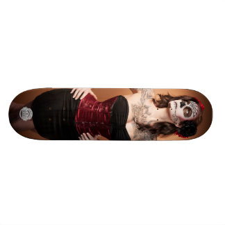 Skateboard Santa Muerte