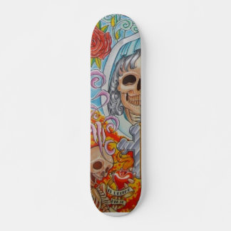 SKATEBOARD SANTA MUERTE
