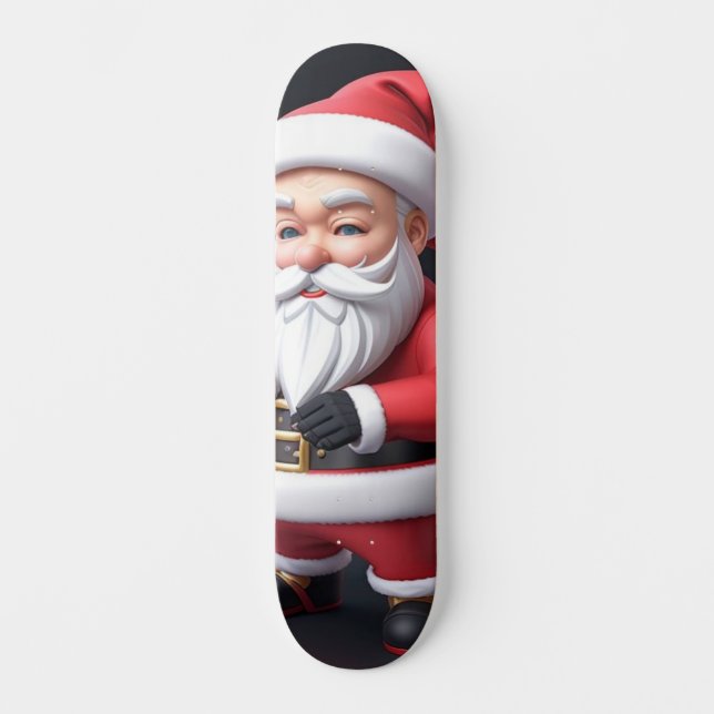 Skateboard Santa Solo (Anverso)