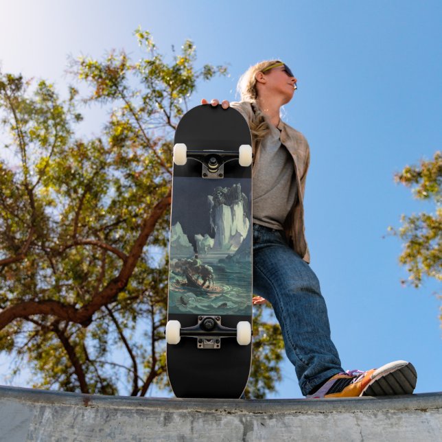 Skateboard Sargazo Mar Grim Reaper y Hundimiento de Titanic (Exterior 1)