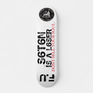 Skateboard SATANÁS ES UN PERDEDOR  No vendas tu alma Skateboa