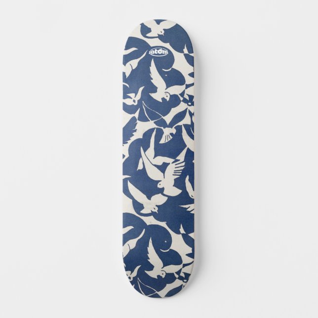 Skateboard satomi motorsport x palomas (Anverso)