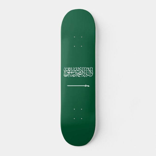 Skateboard Saudi Arabia Flag (Anverso)