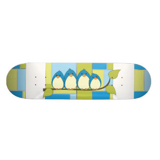 Skateboard Say Tweet