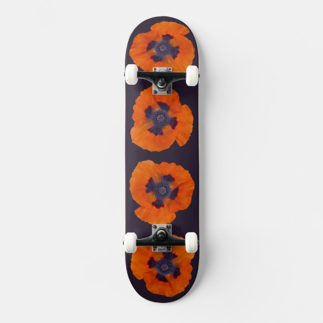 Skateboard Scarlet Naranja Poppy 1 (Anverso)