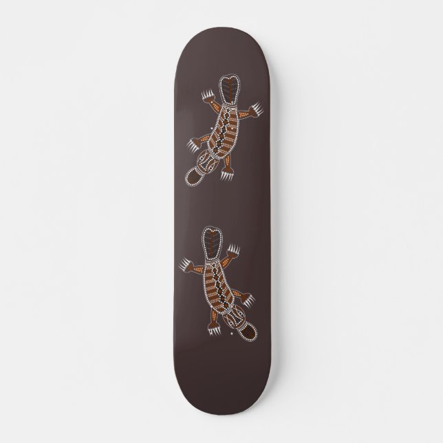 Skateboard Schnabeltier oder Platypus (Anverso )