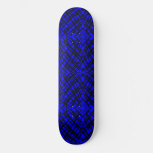 Skateboard Scribe simple Tejido Espejo Azul