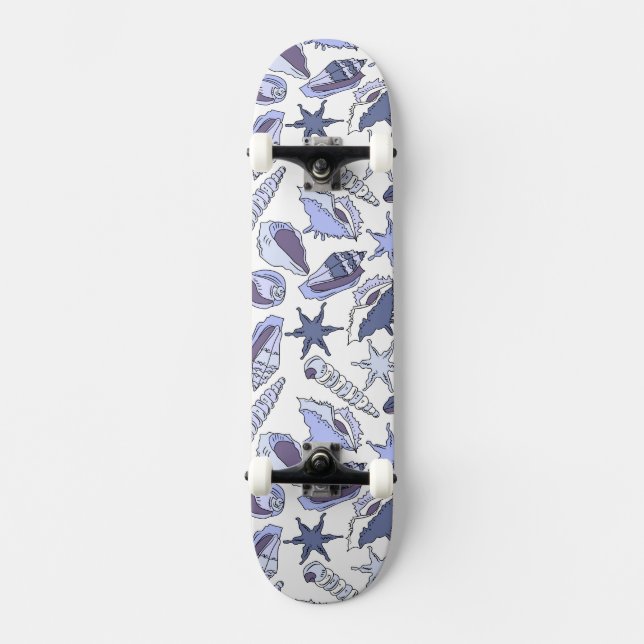 Skateboard Seashells de Lavendar (Anverso)