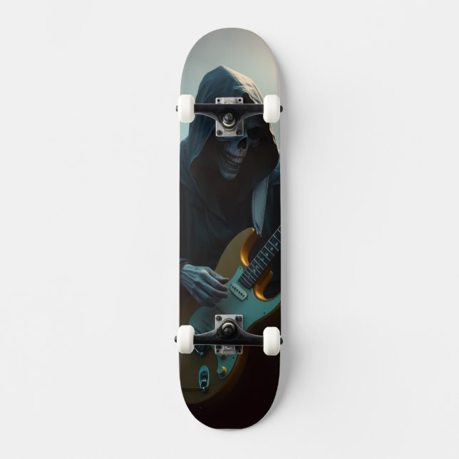 Skateboard Segador tocando guitarra (Anverso)