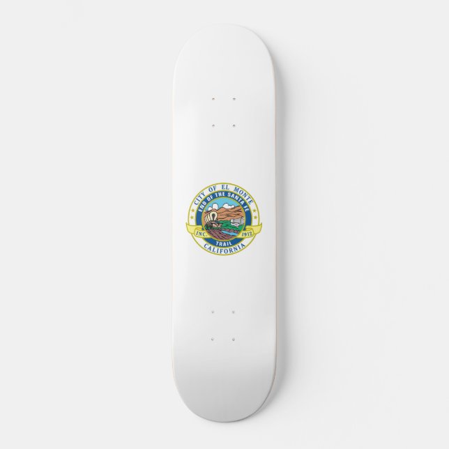 Skateboard Sello urbano de El Monte (California) (Anverso)