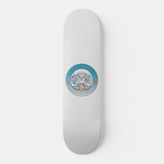 Skateboard Sello urbano de Murrieta (California) (Anverso)