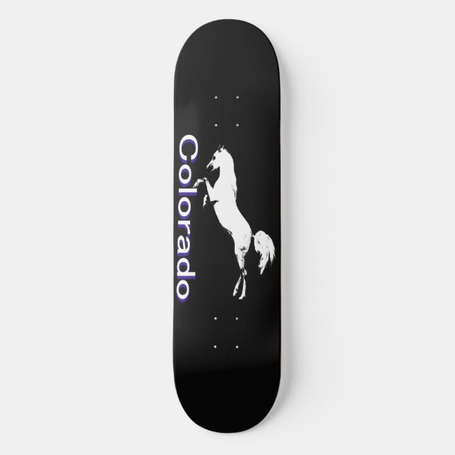 Skateboard Semental de Colorado (Anverso)