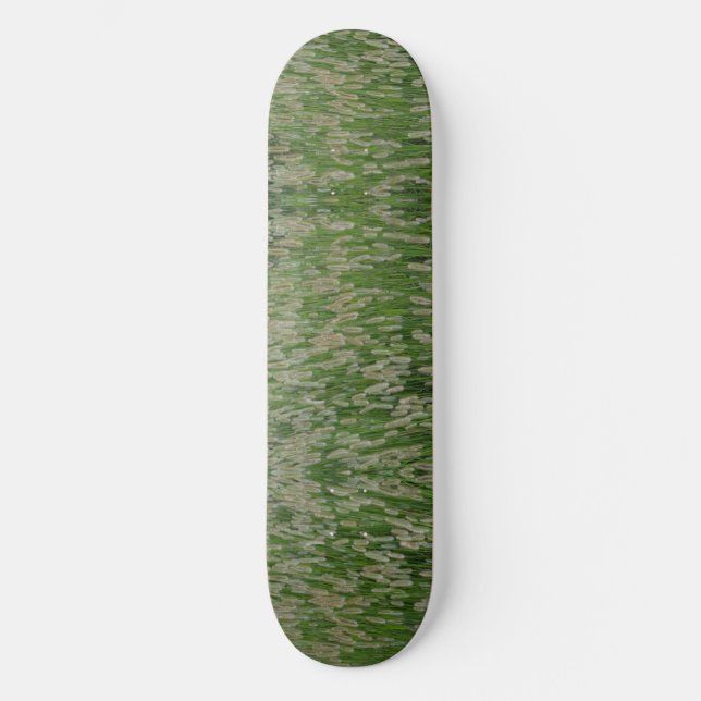 Skateboard Semillas de gramíneas verdes altas (Anverso)