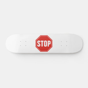 Skateboard señal de STOP