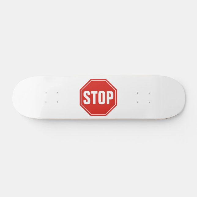 Skateboard señal de STOP (Horz)