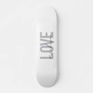 Skateboard Sencillo, moderno, urbano, diseño fresco Amor Mich
