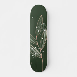 Skateboard Sencillo toque de naturaleza sembrando la tierra