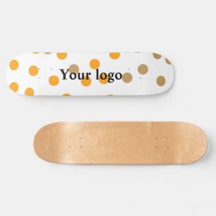 Skateboard Sencillo y minimalista logotipo personalizado eleg