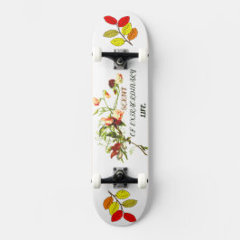 Skateboard Sentimiento en flor de la extraordinaria imagen de