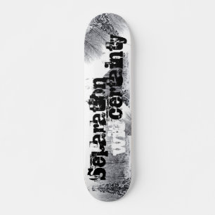 Skateboard separación con certeza