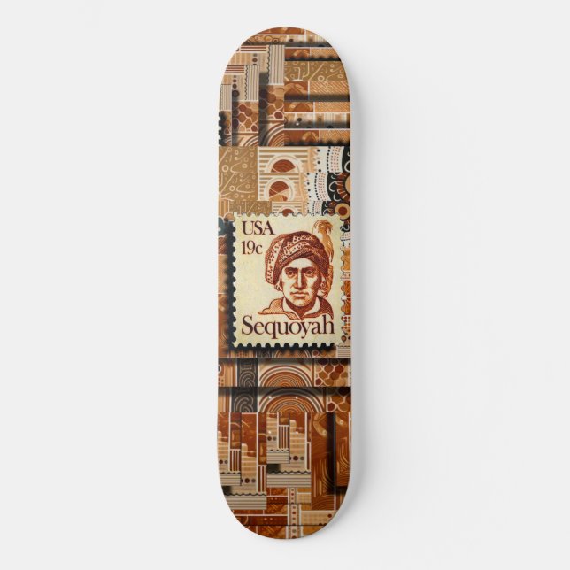 Skateboard Sequoyah (Anverso)