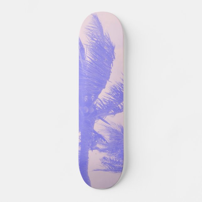 Skateboard Serenidad Tropical (Anverso)