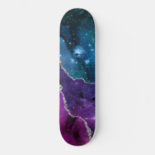 Skateboard Serie Galaxy Agate Diseño 23