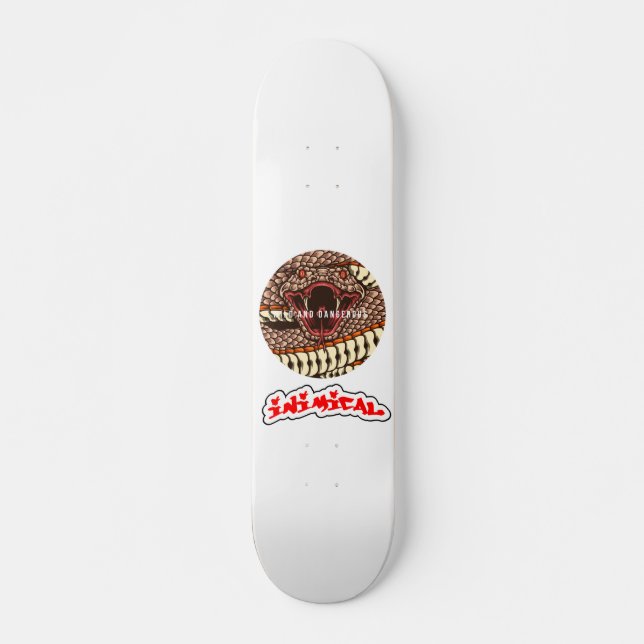 Skateboard Serpiente venenosa (Anverso )