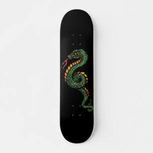 Skateboard Serpientes de arte de serpientes