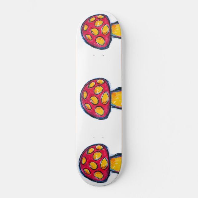 Skateboard Seta mística (Anverso)