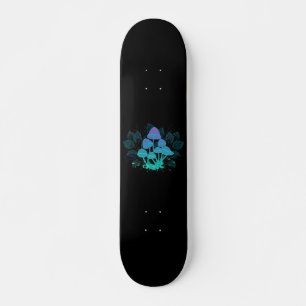 Skateboard Setas en Arbustos