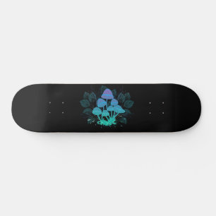Skateboard Setas en Arbustos