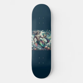 Skateboard Sexy Merman