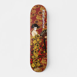 Skateboard ShadowingMasters_Geisha_red