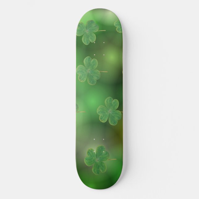 Skateboard Shamrock (Anverso)