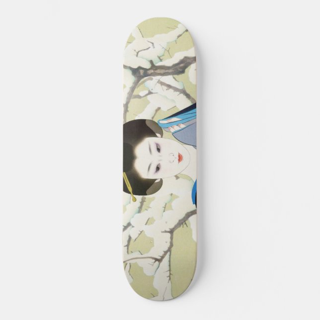 Skateboard Shimura Tatsumi Dos súbditos de mujeres japonesas (Anverso)