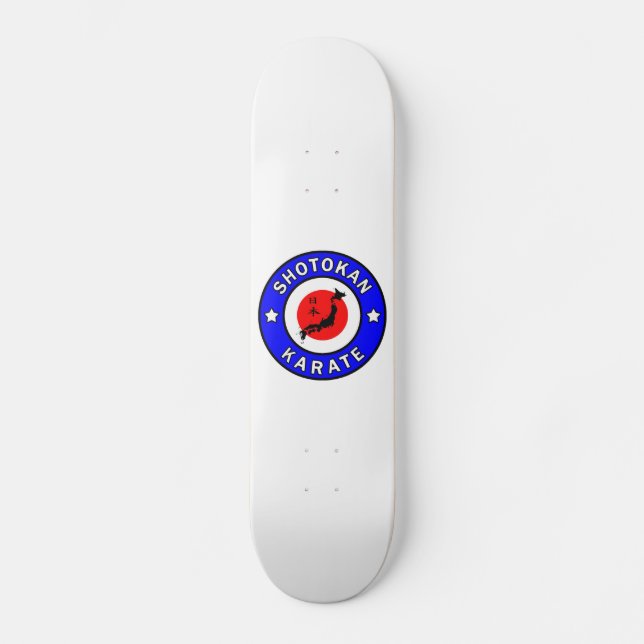 Skateboard Shotokan Karate (Anverso)