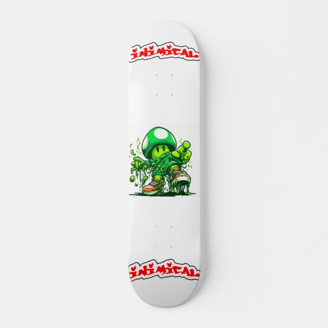 Skateboard "Shroomy" hostil (Anverso )