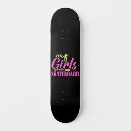 Skateboard Sí, Chicas pueden patinar