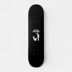 Skateboard Si no puedes disparar directamente