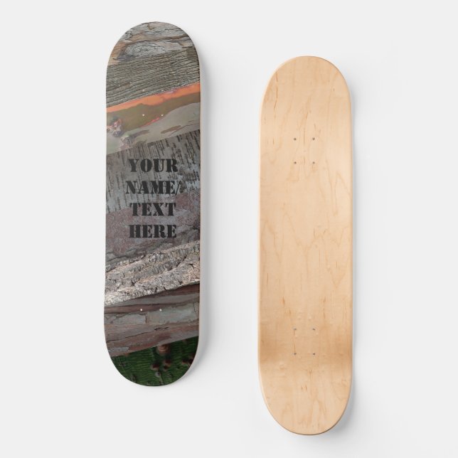 Skateboard Siento la necesidad de árboles  (Anverso)