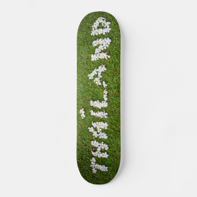 Skateboard Signo de flor de Tailandia (Anverso)