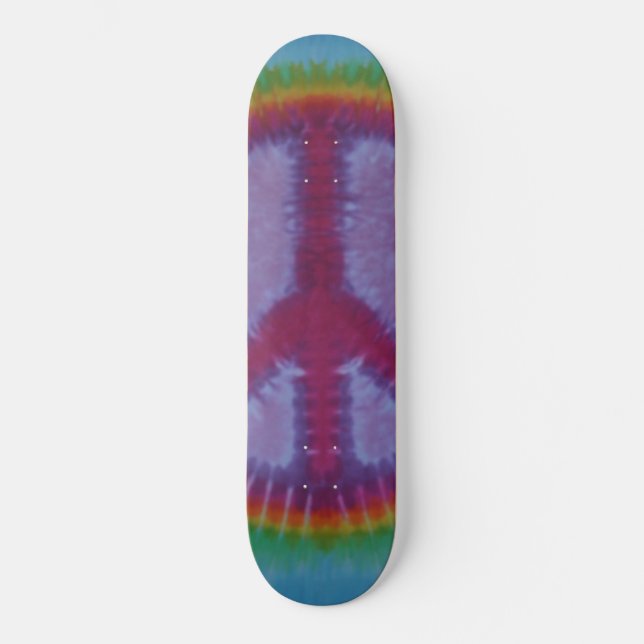 Skateboard Signo de paz tinte (Anverso)