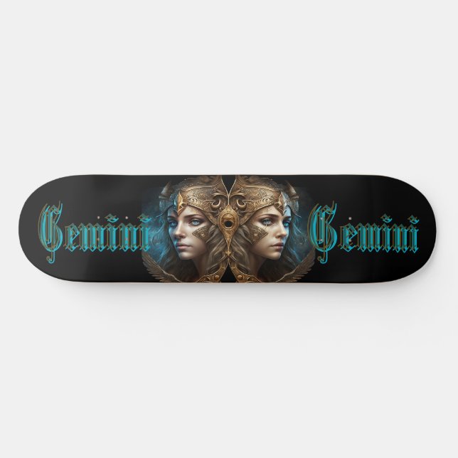 Skateboard Signo zodiacal Géminis (Horz)