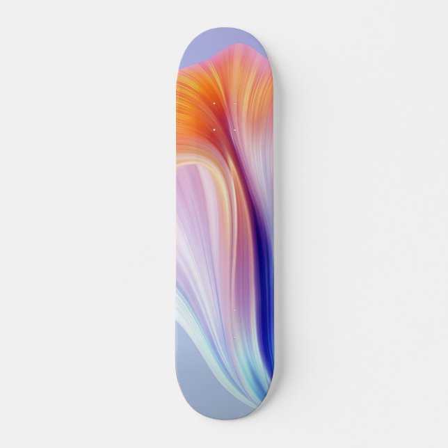 Skateboard Silky Furl de Floral Bliss Lavender (Anverso )