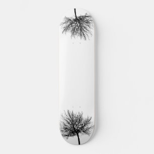 Skateboard Silueta de árbol