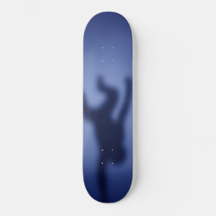 Skateboard Silueta del mono
