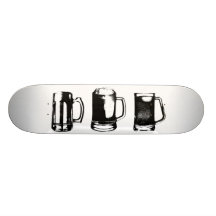 Silueta negra //de la taza de cerveza