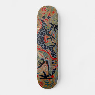 Skateboard Símbolo de dragón chino antiguo asiático