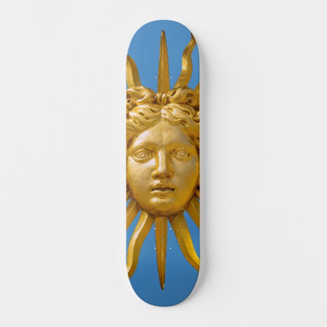 Skateboard Símbolo de Luis XIV el Rey Sol (Anverso)
